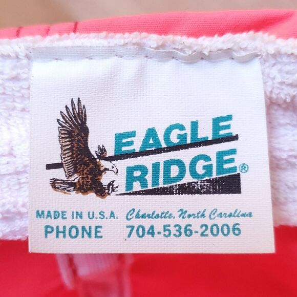 Vintage Winston Cup Series Hat NASCAR 80s USA Bright Neon Pink Snapback Cap - Picture 2 of 12